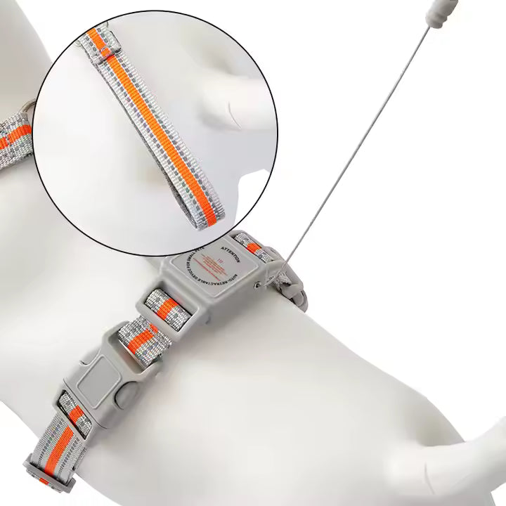 Arnés Retráctil y Reflectivo para Perros