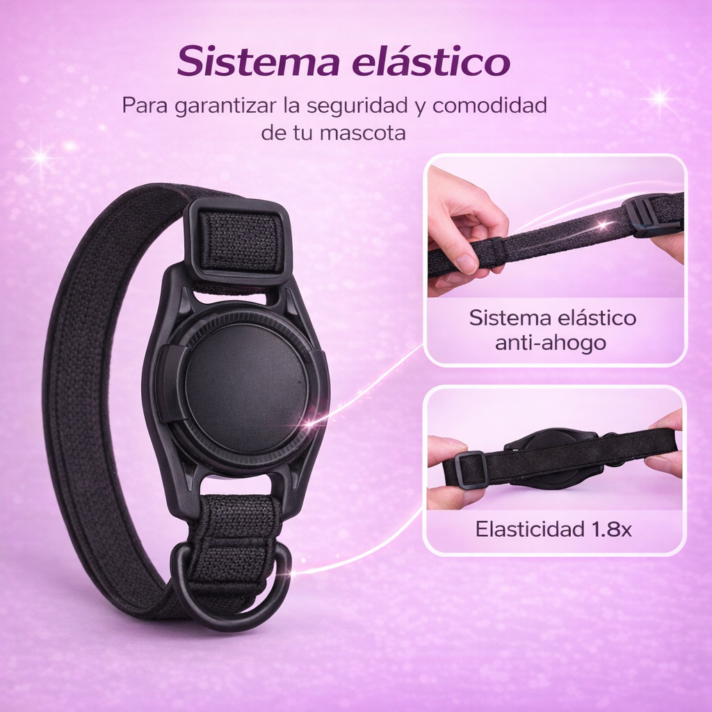 Rastreador para Gatos + Collar