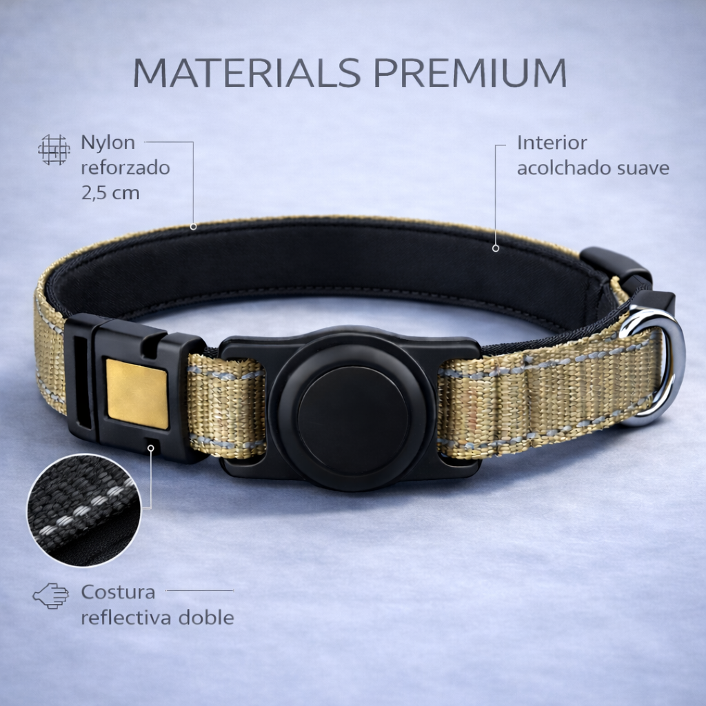 Localizador para perros con collar PETECH