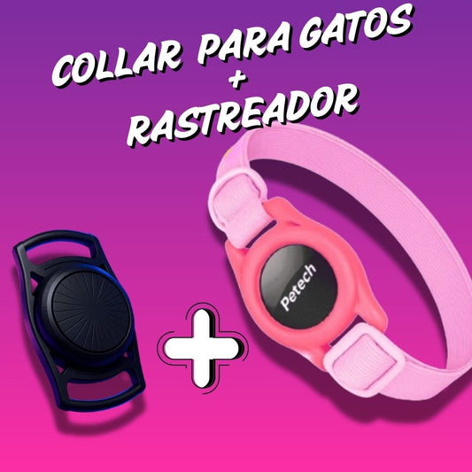 Rastreador para Gatos + Collar
